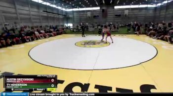 106 lbs Placement Matches (8 Team) - Austin Grzywinski, Minnesota Red vs Ty Henderson, Indiana Gold