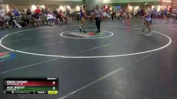 138 lbs Round 5 (6 Team) - Kross Cassidy, Nauman Blue vs Alec Baxley, Delaware