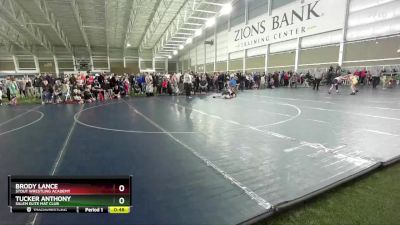 67 lbs Cons. Round 3 - Tucker Anthony, Salem Elite Mat Club vs Brody Lance, Stout Wrestling Academy