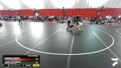 138 lbs Cons. Round 4 - Aiden Zacharuk, Harlem Huskies WC vs Gunnar Wopat, LaCrosse Area Wrestlers