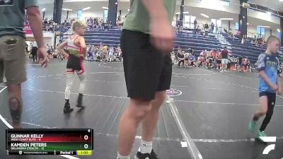 50 lbs Round 4 (8 Team) - Gunnar Kelly, West Coast Elite vs Kamden Peters, Oklahoma Stealth