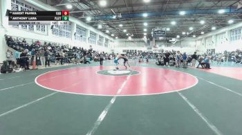 150 lbs Round Of 16 - Hardit Pahwa, Fairfield Ludlowe vs Anthony Lara, Platt