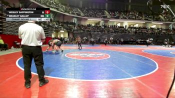 285-4A Champ. Round 1 - Wesley Sappington, Harris County vs Bradley Gallup, Hiram