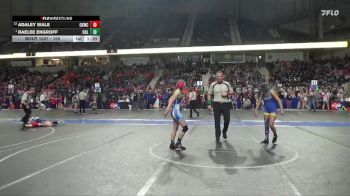 105 lbs Semifinal - Raelee Engroff, Columbus vs Adaley Siale, Chaparral Kids Wrestling Club