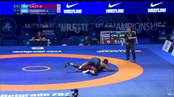 97 kg 1/8 Final - Maxwell Lemar Lacey, Costa Rica vs Akhmed Tazhudinov, Bahrain