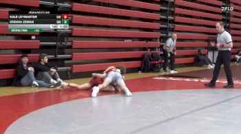 149 lbs Champ. Round 2 - Kale Leymaster, Coe vs Joshua Zeman, St. Ambrose University