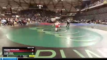 3A 182 lbs Cons. Round 4 - Gabe Vasa, Auburn Riverside vs Mason Ferguson, Stanwood