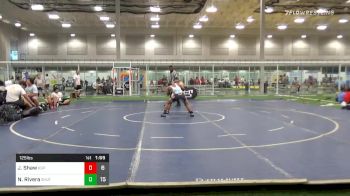 125 lbs Quarterfinal - Jason Shaw, King Select Platium vs Nicolar Rivera, Team Shutt