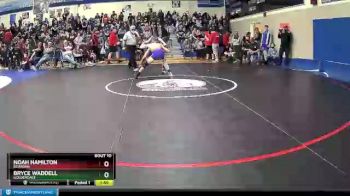 126 lbs Champ. Round 1 - Bryce Waddell, Goldendale vs Noah Hamilton, Reardan