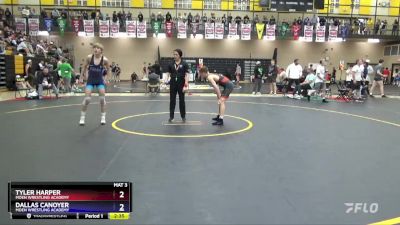120 lbs 1st Place Match - Tyler Harper, Moen Wrestling Academy vs Dallas Canoyer, Moen Wrestling Academy