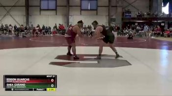 285 lbs Prelim - Edison Guarcas, Rhode Island College vs Shea Garand, Castleton University