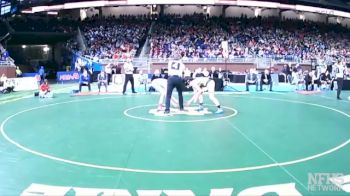 D1-113 lbs 1st Place Match - Wyatt Lees, Detroit Catholic Central HS vs Matthew Quigley, Traverse City West HS