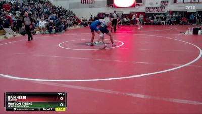 133 lbs Cons. Round 4 - Isaih Hesse, St. Peter vs Waylon Thieke, LeSueur-Henderson