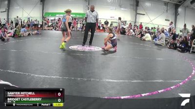 84 lbs Finals (2 Team) - Bridget Castleberry, RPA vs Sawyer Mitchell, Fierce & Scrappy