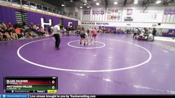 157 lbs Round 1 (32 Team) - Mattaniah Miller, Clarkston vs Blake Falkner, Mt. Spokane