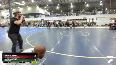 130 lbs Semifinal - Joshua Reed, Samurai Wrestling Club vs Jack Sarchet, Mat Sharks