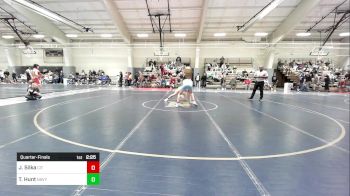 141 lbs Quarterfinal - Jacob Silka, The Citadel vs Tyler Hunt, Navy