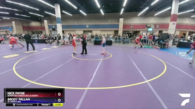 94 lbs Quarterfinal - Nick Payne, Boneyard Wrestling Academy vs Brody ...