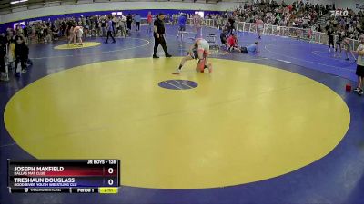 126 lbs Cons. Semi - Joseph Maxfield, Dallas Mat Club vs Treshaun Douglass, Hood River Youth Wrestling Clu