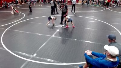 56 lbs Cons. Sub-quarters - Romeo Munoz, Thunder Ridge Outlaws Wrestling Club vs Bexon Neibaur, East Idaho Elite Wrestling Club