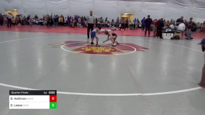 62 lbs Quarterfinal - Brixton Hollimon, Waynesboro vs Oakley Leese, Dover