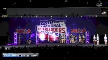 Cheer Extreme - Chicago - HEART [2026 L3 Senior Day 1] 2026 NCA Milwaukee Classic