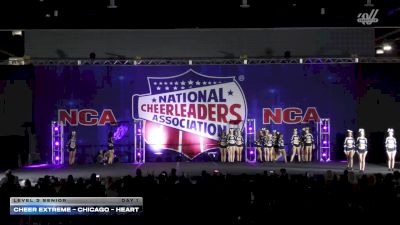 Cheer Extreme - Chicago - HEART [2026 L3 Senior Day 1] 2026 NCA Milwaukee Classic