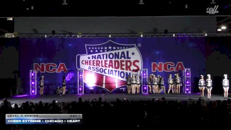 Cheer Extreme - Chicago - HEART [2026 L3 Senior Day 1] 2026 NCA Milwaukee Classic
