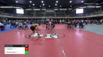 130 lbs Semifinal - Cole Hagerty, Sewell vs Tommy Blankenship, Darlington