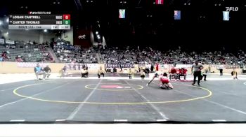 144 lbs Champ. Round 1 - Logan Cantrell, Madison Central vs Carter Thomas, Union County