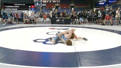 138 lbs Cons. Rd Of 32 - Carsten Cagle, Oklahoma vs Carter Kinard, Pennsylvania