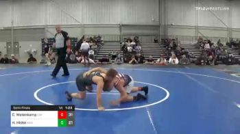 120 lbs Semifinal - Cash Wetenkamp, Team USA vs Hudson Hicks, SWAT Blue