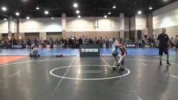 70 lbs Quarterfinal - Logan Barry, Mayo Quanchi Wrestling Club vs Ryan Totten, Michigan Revolution