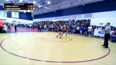 138 lbs Cons. Round 1 - Jaden Broussard, Villa Park vs Angel Lavalley, Coachella Valley