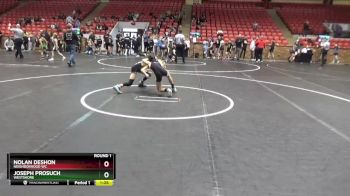 72-76 lbs Round 1 - Nolan DeShon, Neighborhood WC vs Joseph Prosuch, Westshore