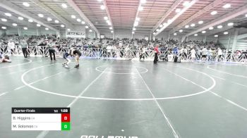 100 lbs Quarterfinal - Breanna Higgins, GA vs MARLEE Solomon, CA