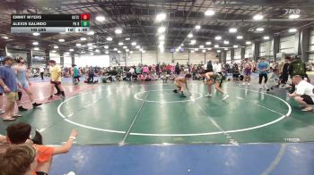 142 lbs Rr Rnd 3 - Emmit Myers, Team Gotcha - MS vs Alexis Galindo, PA Revival - MS