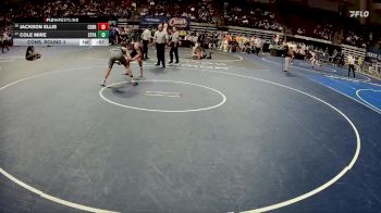 D 1 144 lbs Cons. Round 3 - Jackson Ellis, Central - B.R. vs Cole Mire, St. Paul`s