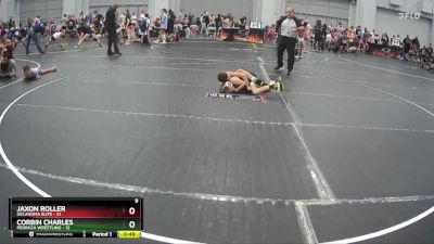 80 lbs Round 5 (8 Team) - Corbin Charles, Pedraza Wrestling vs Jaxon Roller, Oklahoma Elite