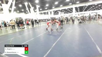 138 lbs Consi Of 16 #2 - Cash Rogers, Southwest Hammers vs Soderdene Baasanbayar, Silverback WC