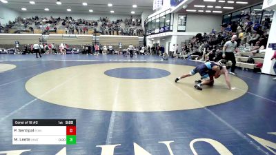 133 lbs Consi Of 16 #2 - Parker Sentipal, Edinboro vs Maximilian Leete, Unattached- American