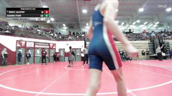106 lbs Cons. Round 2 - Broc Lillpop, Heritage Hills vs Zaiere Fort, Lawrence Central Bears