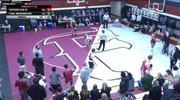 215 lbs Final - George Sar III, Bristol vs Cael Weidemoyer, Faith Christian Academy
