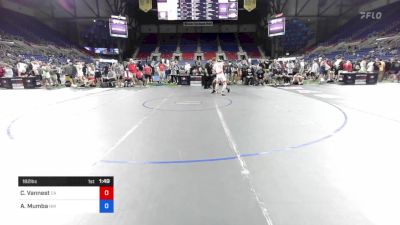 182 lbs Cons 16 #2 - Carter Vannest, California vs Amiri Mumba, New Mexico
