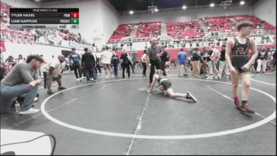 43 lbs Rr Rnd 4 - Sutton James, Mojo Grappling Academy vs Blaire Boyd, Standfast