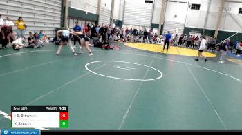 125-134 lbs 1st Place Match - Sydnie Brown, Unattached vs Kayden Sipp, 2TG