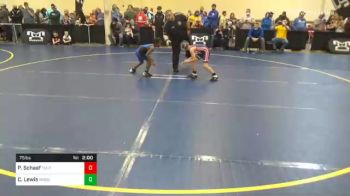 75 lbs Prelims - Paul Schaaf, Tulpehocken vs Cameron Lewis, Woodland Hills