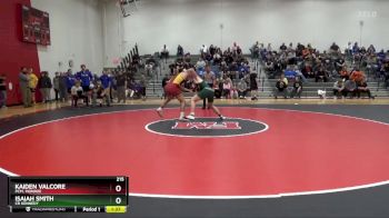 215 lbs Round 3 - Kaiden Valcore, PCM, Monroe vs Isaiah Smith, CR Kennedy