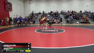 215 lbs Round 3 - Kaiden Valcore, PCM, Monroe vs Isaiah Smith, CR Kennedy