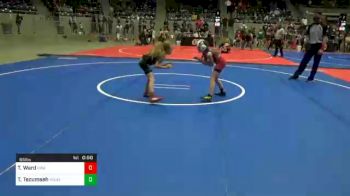 65 lbs Quarterfinal - Teagan Ward, Hurricane Wrestling Academy vs Tvffolupv Tecumseh, Mojo Grappling